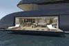 Detail of a current design project by Azure Naval Architects