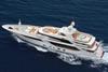 VICA superyacht , the first Benetti built with fibreglass hull and aluminium superstructure