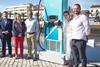 The Aqua 75 marine supercharger demonstrated at Galaxia Electric Boat Show 2022 at Marina de Lagos