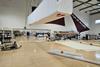 Sail service sail loft floor