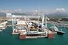 TISG's Marina di Carrara shipyard
