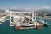 TISG's Marina di Carrara shipyard