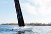 Solid winggsail in test on J22 sailboat