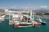 TISG's Marina di Carrara shipyard