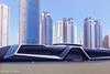 Concept design for floating restaurant in Dubai