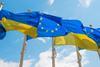 Ukraine-EU-flags