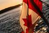 Canadian flag_boating
