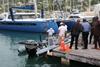 Port Louis Marina refuelling Grenada