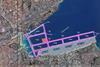 Malta - Ghadira Bay moorings plan
