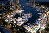 SYF drone shot at night