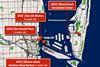 Miami boat show site map