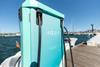Aqua superPower marine rapid charger with dual DC CCS capability installed at Cogolin - Golfe de Saint Tropez (Credit Aqua superPower Ltd)