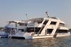 Worlds largest pontoon boat by Al Kous Marine in Abu Dhabi