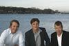 L-R: Martijn Buisman, Joost Wesseling and Ivar van der Leij
