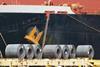 Ship with aluminum rolls