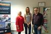 New Actisense employees Sammi Galwan, Monika Maluskova and Robin Richards