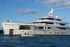 Superyacht visiting Bermuda (Pic courtesy of BYS)