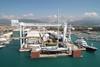 TISG's Marina di Carrara shipyard