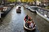 Amsterdam canal boats