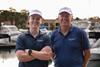 Don Home (Right), Managing Director and Bailey Wilson (Left), Yacht Broker, at Peter Hansen Yacht Brokers Raby Bay