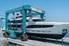 A superyacht with Isoclima products on board