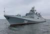 Admiral Grigorovich, a 409-foot Russian naval frigate