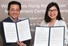 HKCYIA Executive Director, Kara Yeung and Voyager Risk Solutions Ltd Chief Executive Officer, Tommy Ho, at the MOU Signing Ceremony.jpeg