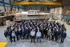 The Team at Cockwells Modern & Classic Boatbuilding - Image Credit Cockwells