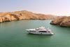 GC Majesty 105 on seatrials in the Straits of Hormuz area