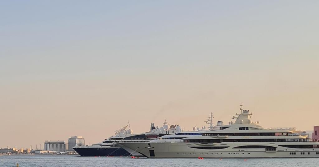 superyachts in qatar