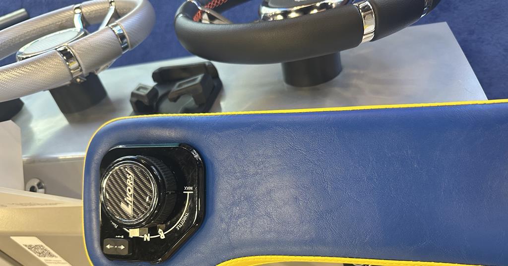 Livorsi Rotary Throttle + Shift Control, a mouse for your boat ...
