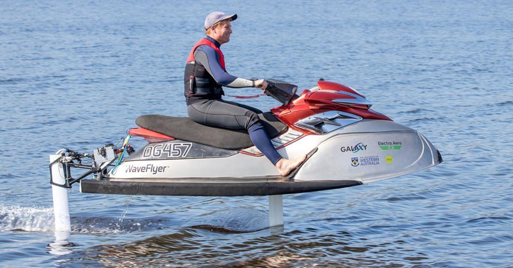 personal hydrofoil sailboat