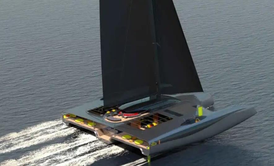 New trimaran concept to be first net-zero vessel over 750 GT | News ...