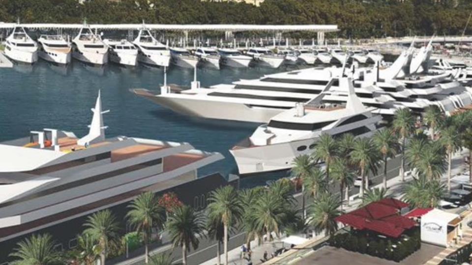 superyachts in malaga