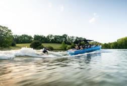 Wake surfing pic