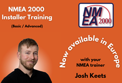NMEA 2000 training Europe