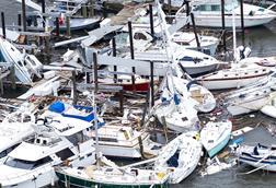Post hurricane damage