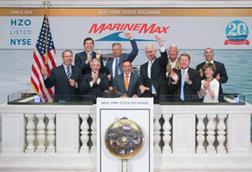 MarineMax at the New York Stock Exchange