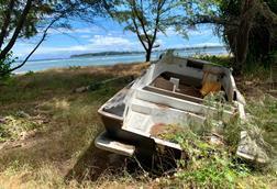 End of Life GRP boat