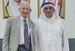 HE Mohamed Ali Al Nuaimi with Mike