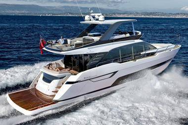 Fairline Squadron 68 a new model aunched in 2022