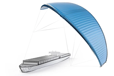 Porcher Industries will be promoting its specialised fabrics, designed for use in large-scale automatic kite systems for wind assisted propulsion. The Towlite material is described as’ the world’s strongest and lightest towing fabric.’