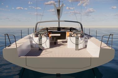 Elan Sixty-Five aft cockpit