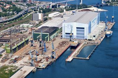 Astra Nord shipyard Straslund
