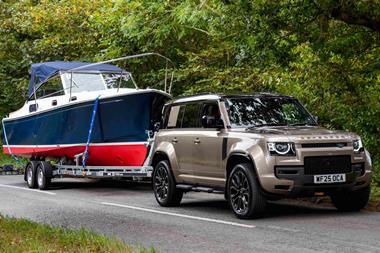 The Duchy 25 can be towed on a trailer - Image Credit Cockwells