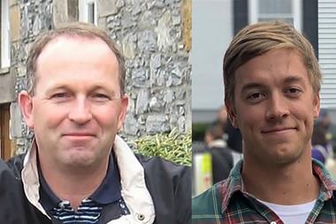 L-R  Fran Morey and Ford Bauer