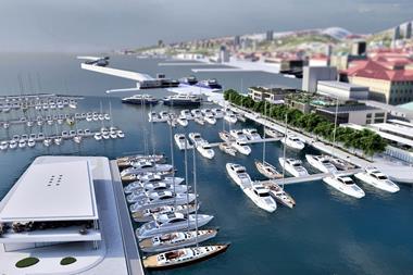 Porto Baros marina development in Rijeka