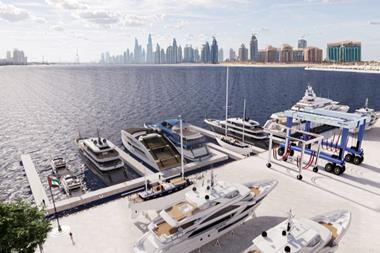 Gulf Craft new Ajman refit yard render