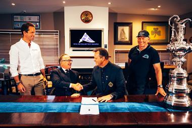 Amercia's Cup signing 2027