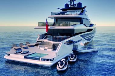 Sunseeker's 42m Ocean 460 model